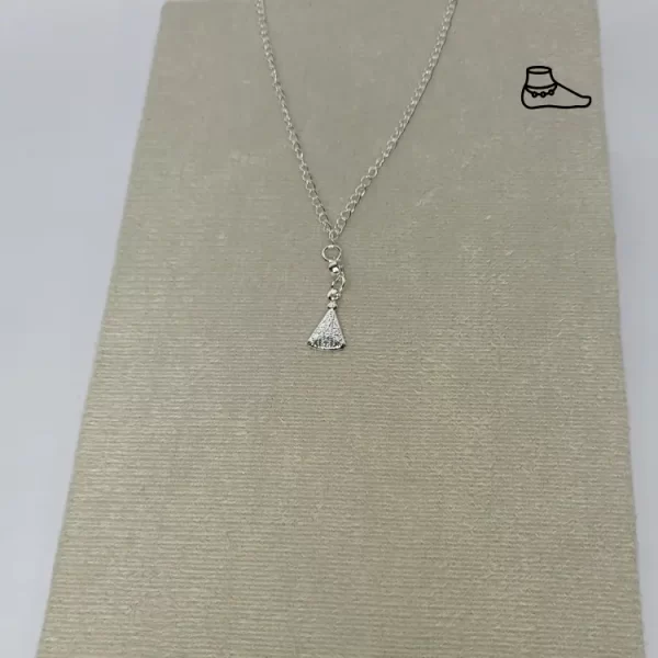TORNOZELEIRA PRATA NOSSA SENHORA